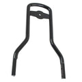 14-1/2 inch Mini Medallion Style Sissy Bar Upright Black for Harley-Davidson