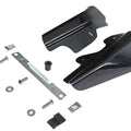 Mid Frame Cover Air Deflector Kit Black for Harley-Davidson