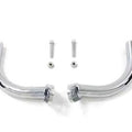 Chrome Saddlebag Guard Eliminator Brackets for Harley-Davidson