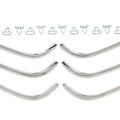 Replica Rear Fender Trim Set Sargent Stripe Style for Harley-Davidson