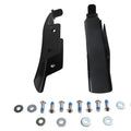Saddlebag Rear Filler Strip Set Black for Harley-Davidson