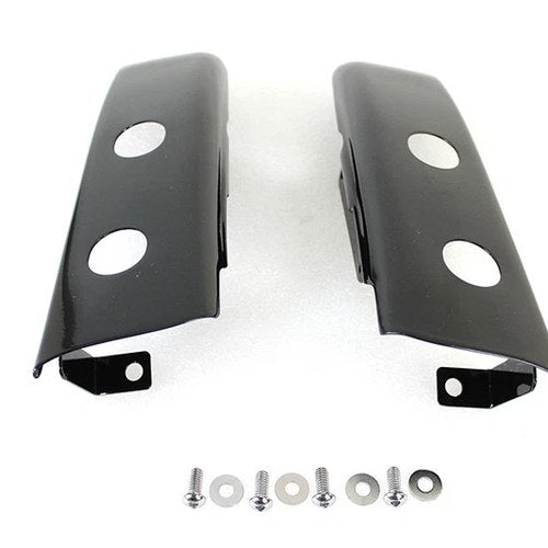 Saddlebag Filler Strip Kit Black for Harley-Davidson
