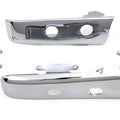 Chrome Slotted Saddlebag Filler Strip Kit for Harley-Davidson