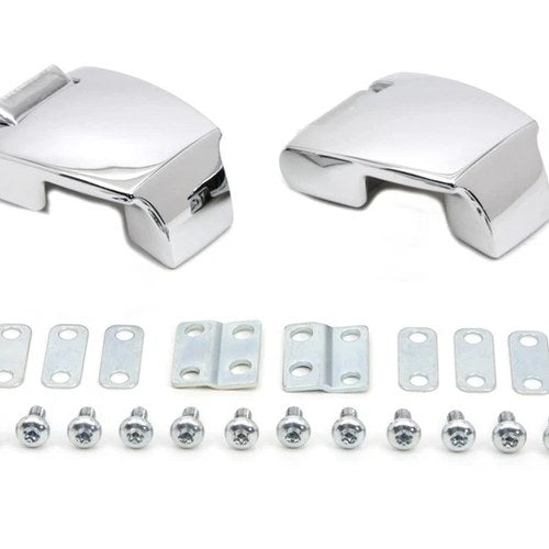 Chrome Tour-Pak Luggage Hinge Kit for Harley-Davidson