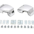 Chrome Tour-Pak Luggage Hinge Kit for Harley-Davidson