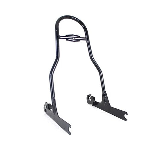 One Piece Sissy Bar Black for Harley-Davidson