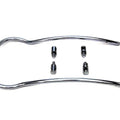 Chrome Front Fender Trim Rail Kit for Harley-Davidson