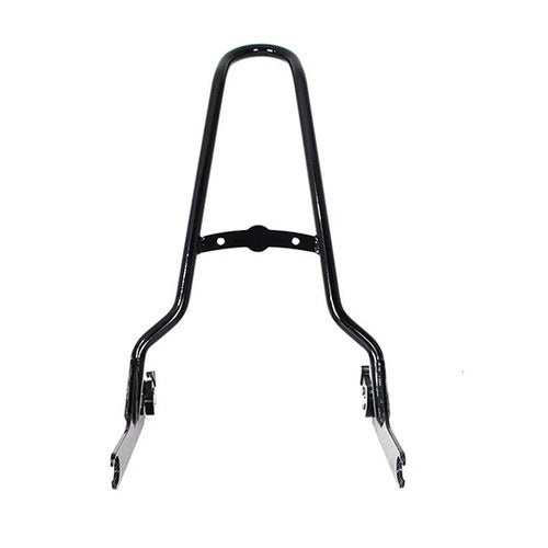 One Piece Sissy Bar Black for Harley-Davidson
