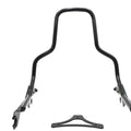 14-1/2 inch Standard Detachable Sissy Bar Gloss Black for Harley-Davidson