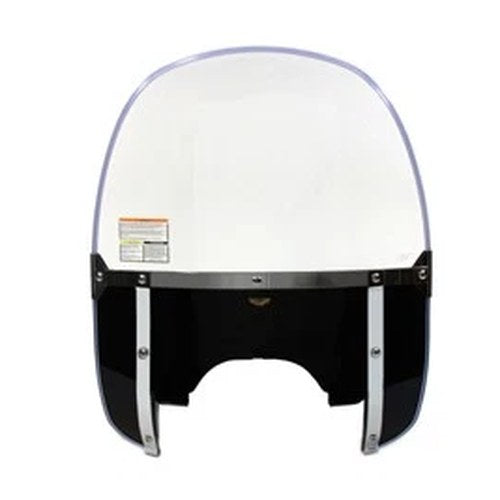 Beaded Windshield Black Lower for Harley-Davidson