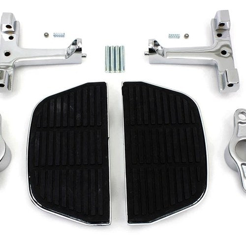 Passenger Footboard Set with Swingarm Mount Kit for Harley-Davidson