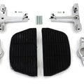 Passenger Footboard Set with Swingarm Mount Kit for Harley-Davidson