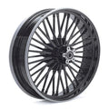 Front 21 inch x 3.15 inch Duro 36 Fat Spoke Matte Black Whee for Harley-Davidson