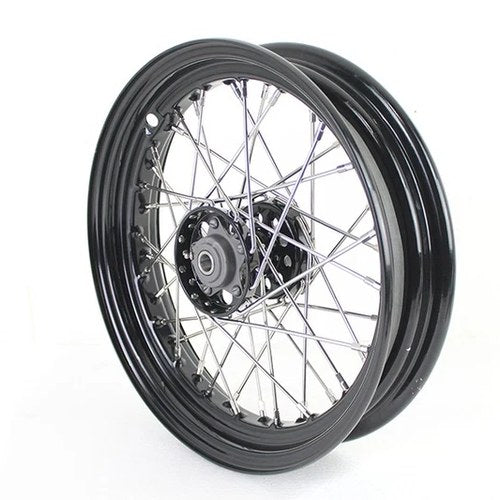 16 inch x 3.00 inch KH Type Star Hub Wheel Black for Harley-Davidson