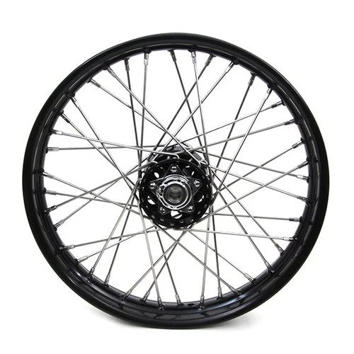 18 inch X 2.15 inch Replica Front or Rear Spoke Wheel for Harley-Davidson