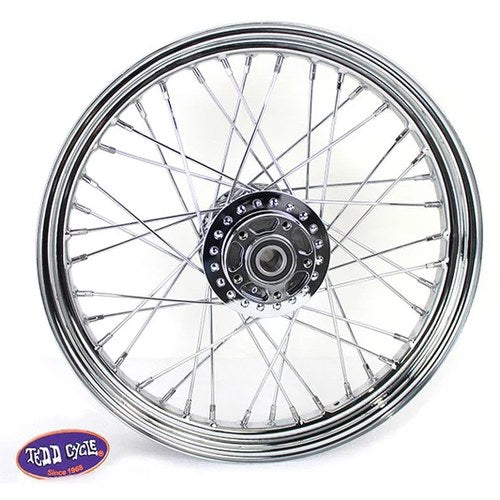 19 inch x 2.50 inch Replica Front Spoke Wheel for Harley-Davidson