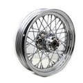 16 inch x 3.00 inch Front Spoke Wheel Chrome for Harley-Davidson