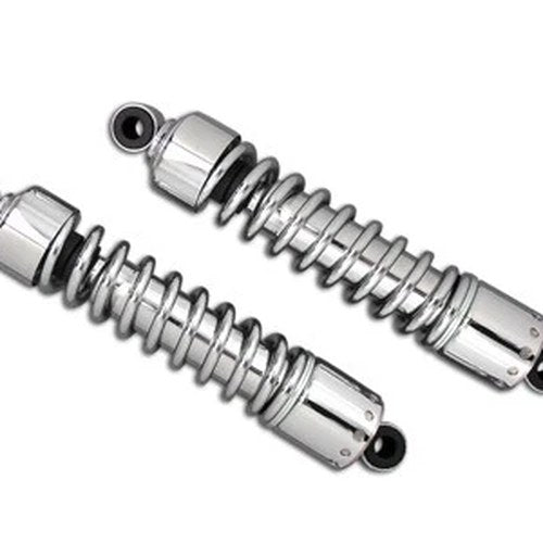 13-1/2 inch Aee Shock Set with Exposed Springs for Harley-Davidson