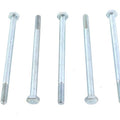 Zinc Hex Cap Bolts 1/4 inch-20 x 4 inch for Harley-Davidson