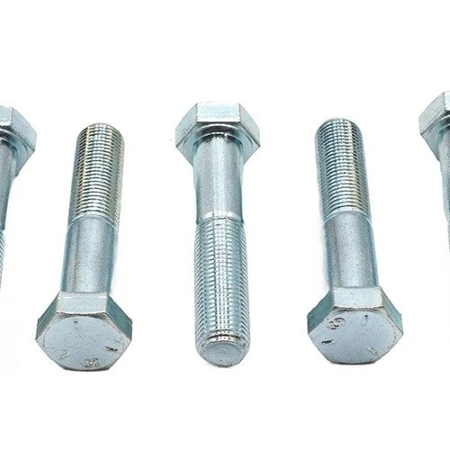 Zinc Hex Cap Bolts 1/4 inch-28 x 1/2 inch for Harley-Davidson