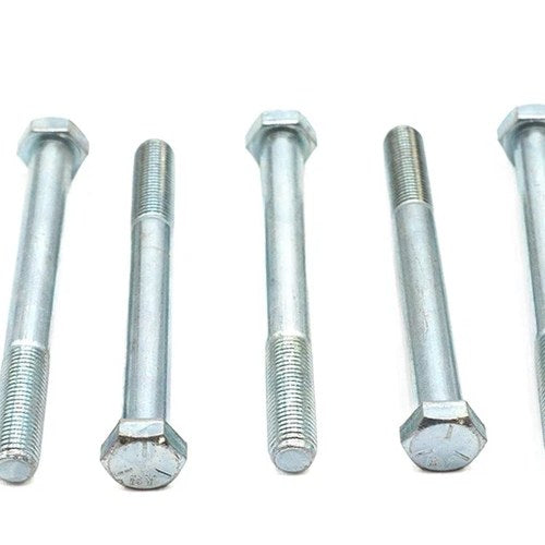 Zinc Hex Cap Bolts 3/8 inch-24 x 3-1/2 inch for Harley-Davidson