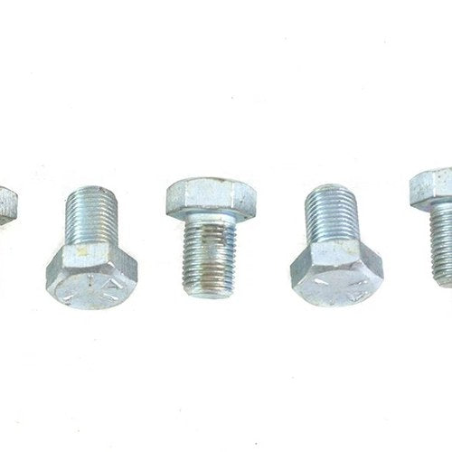 Zinc Hex Cap Bolts 1/2 inch-20 x 3/4 inch for Harley-Davidson