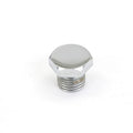 Chrome Motor Case Drain/Oil Pump Body Plug for Harley-Davidson