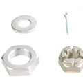 Cadmium Front Axle Nut Kit for Harley-Davidson