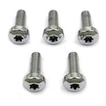Chrome Front Brake Disc Bolt Set for Harley-Davidson