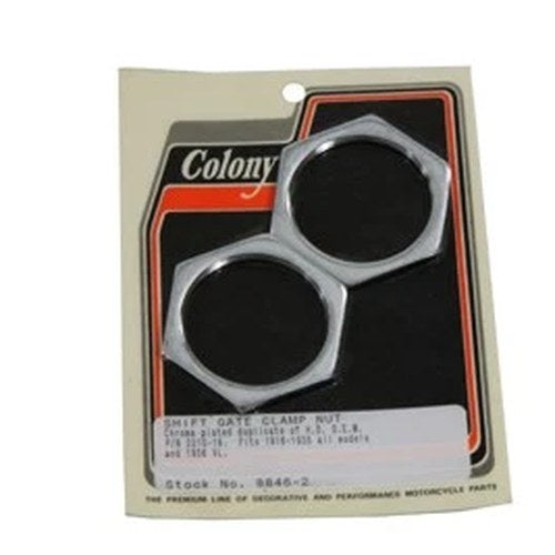 Shifter Gate Nut Chrome for Harley-Davidson