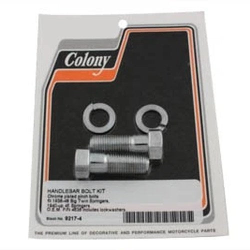 Handlebar Bolt Kit Chrome for Harley-Davidson
