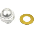 Oil Pump Relief Valve Plug Cadmium for Harley-Davidson