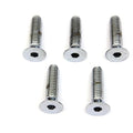 Front Disc Brake Screw Kit Chrome for Harley-Davidson