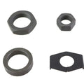 Parkerized Rear Axle Nut and Lock Kit for Harley-Davidson