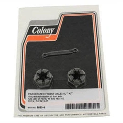 Front Axle Nut Kit for Harley-Davidson