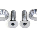 Chrome Screw Set for Motor Mount to Cylinder Head for Harley-Davidson