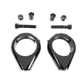 Black Turn Signal Clamp Kit 41mm Forks for Harley-Davidson