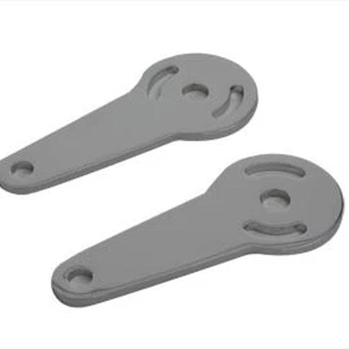Chrome Turn Signal Mount Flat Type for Harley-Davidson