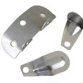 Raw Steel Oil Tank Bracket Kit for Harley-Davidson