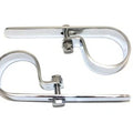 Chrome 1-7/8 inch Exhaust "P" Clamp Set for Harley-Davidson