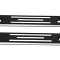 Black Spotlamp Eliminator Bracket Set for Harley-Davidson