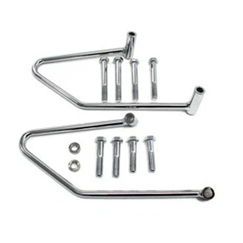 Saddlebag Support Set Chrome for Harley-Davidson