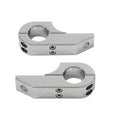 Footpeg Extender Clamp Set Chrome for Harley-Davidson