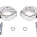 Chrome Fog Lamp Engine Bar Clamp for Harley-Davidson