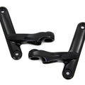 Black Spotlamp Bracket Set for Harley-Davidson