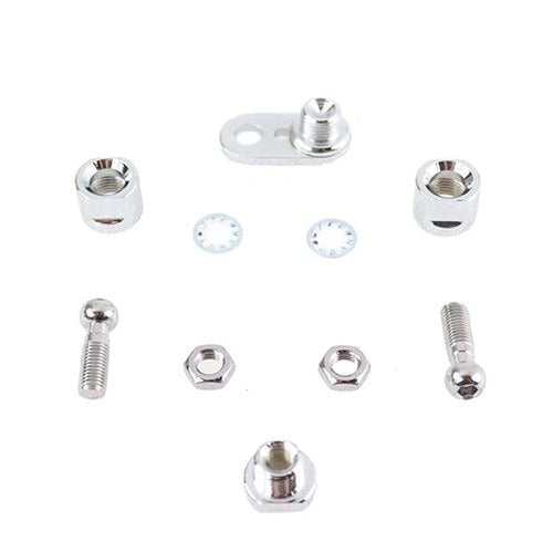 Turn Signal Swivel Assembly Kit Chrome for Harley-Davidson