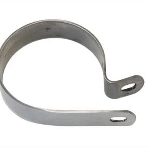 Stainless Steel 3-1/4 inch Muffler Body and End Clamp for Harley-Davidson
