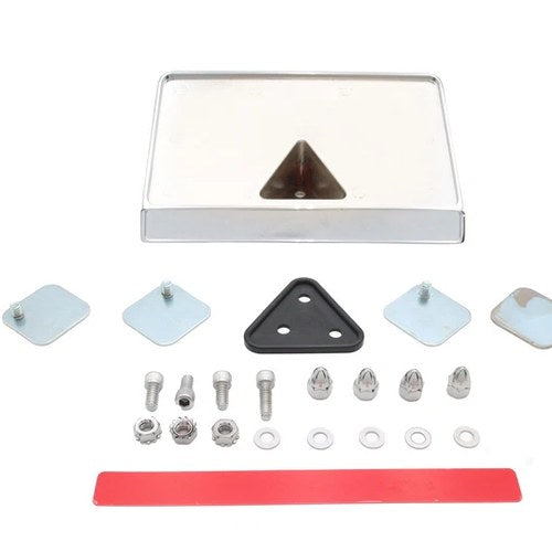 Laydown License Plate Frame Mounting Kit for Harley-Davidson
