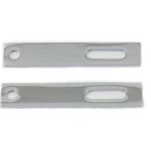 Chrome 4-3/4 inch Exhaust Bracket Set for Harley-Davidson