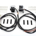 Handlebar Control Switch Housing Kit Chrome for Harley-Davidson